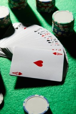 Live casino dealer table with multiple camera angles